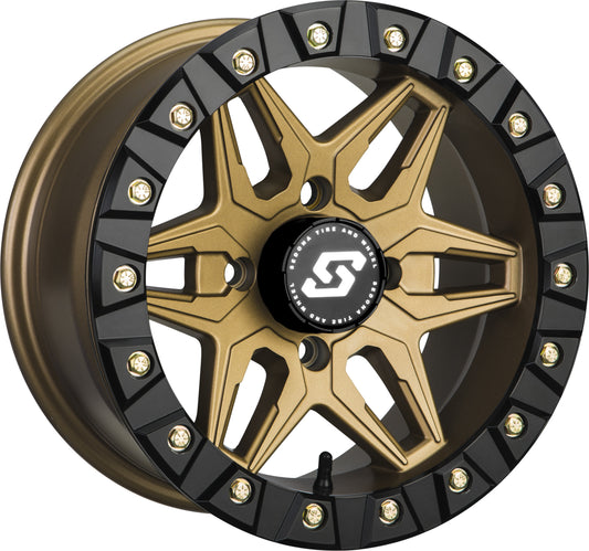 Split 6 Wheel Beadlock Bronze