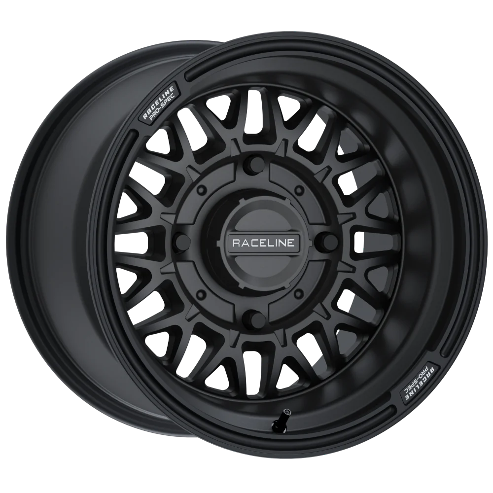 Raceline Omega Wheel Satin Black