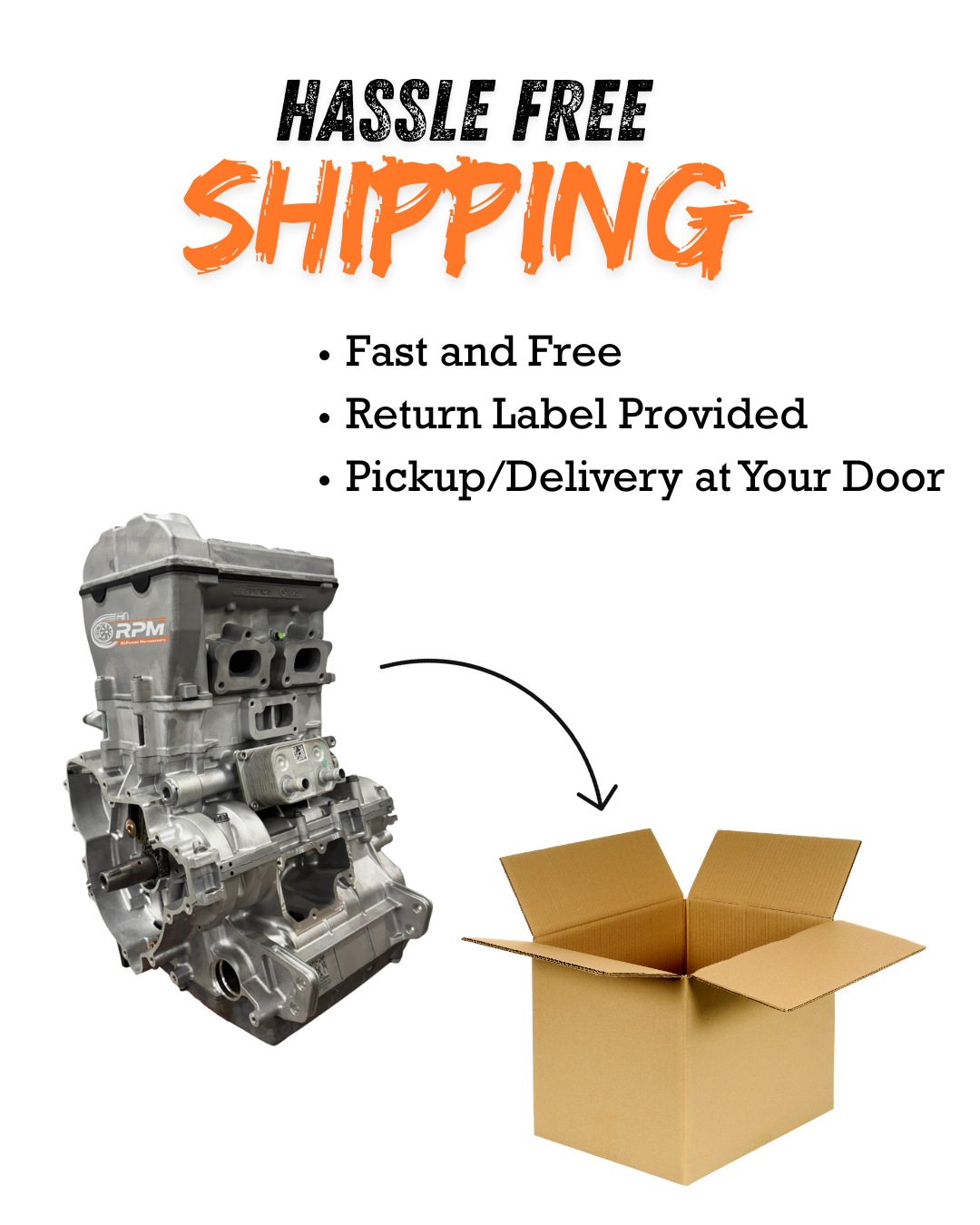 15-20 Polaris RZR 900 XP Rebuilt Engine 2207361