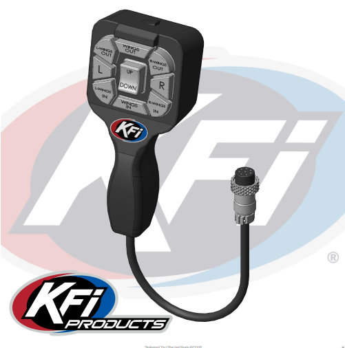 KFI UTV 80" Pro-V Plow System