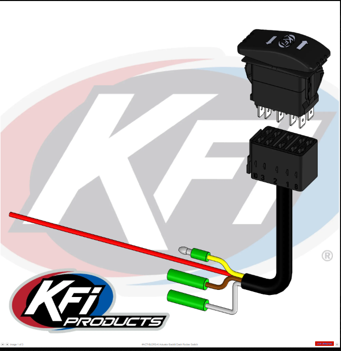 KFI UTV 80" Pro-V Plow System