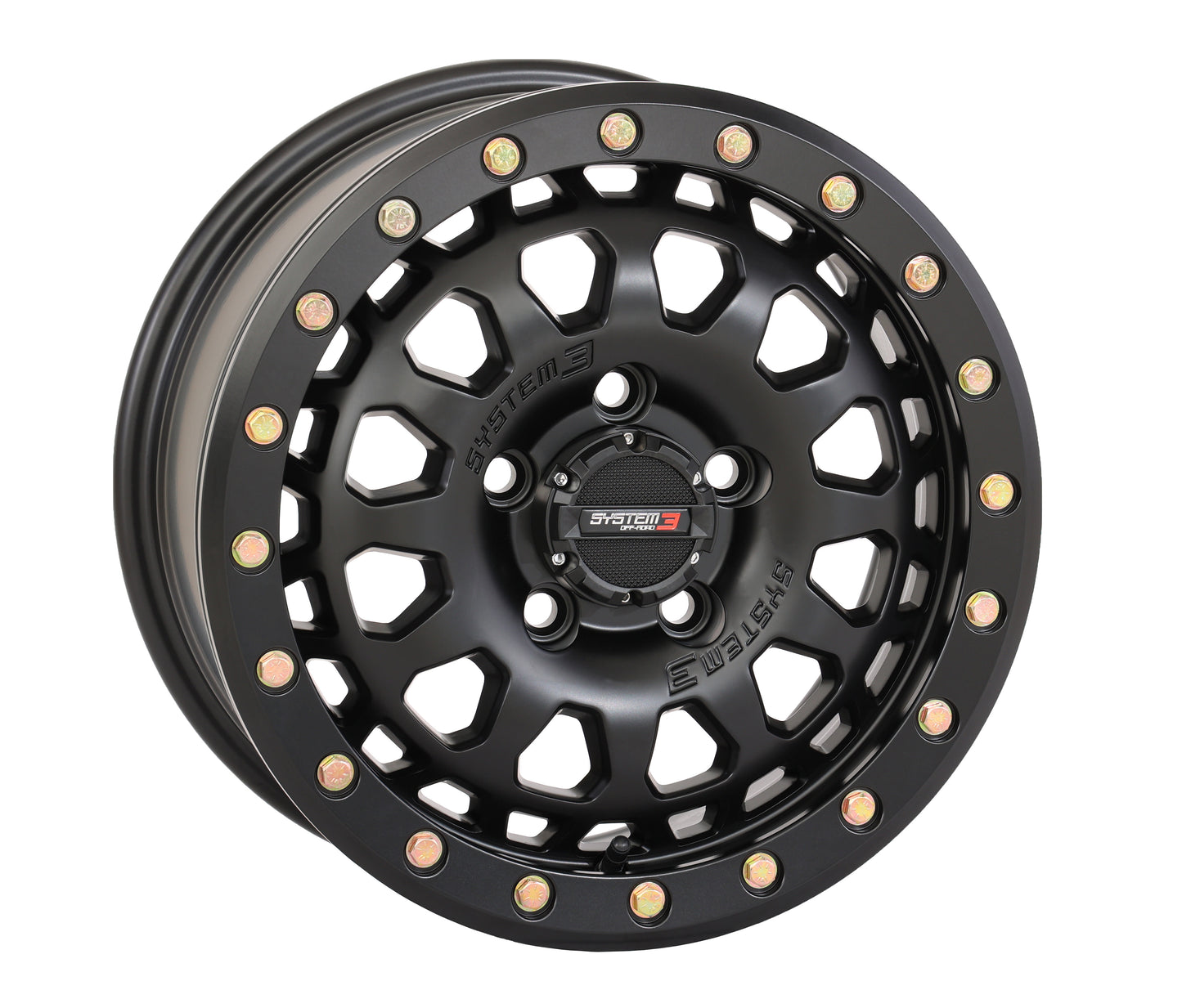 SB6 Beadlock Wheel Matte Black