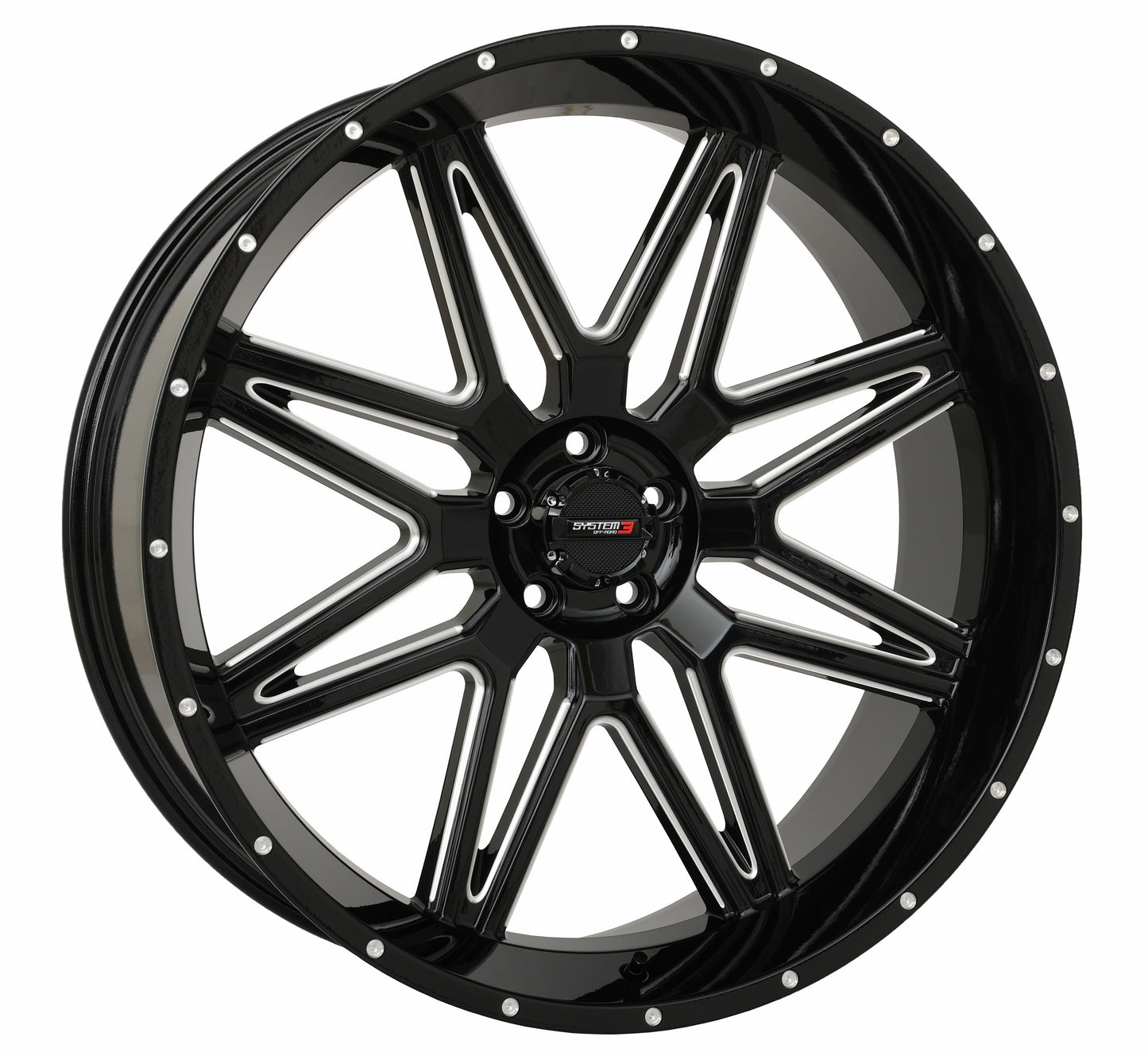 ST7 Wheel Gloss Black Milled