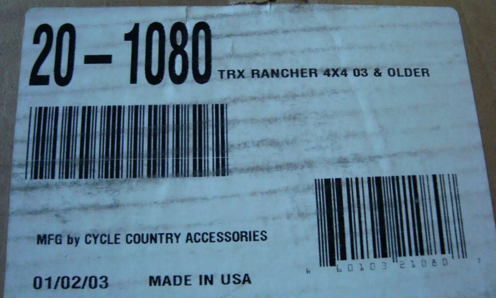 2003 Honda  Winch Mount OEM: WMH22