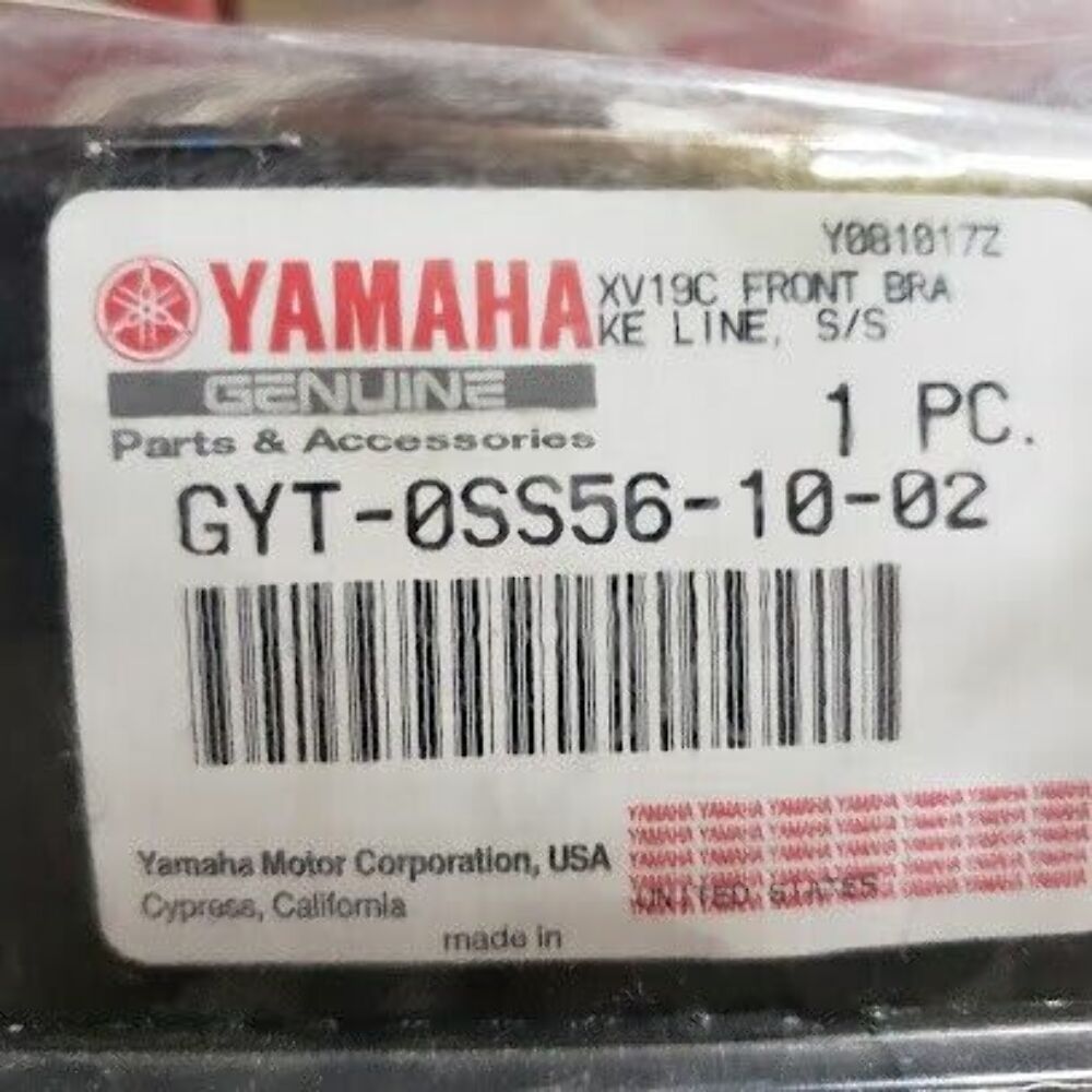 Yamaha  Brake Lines Front GYT-0SS56-10-02