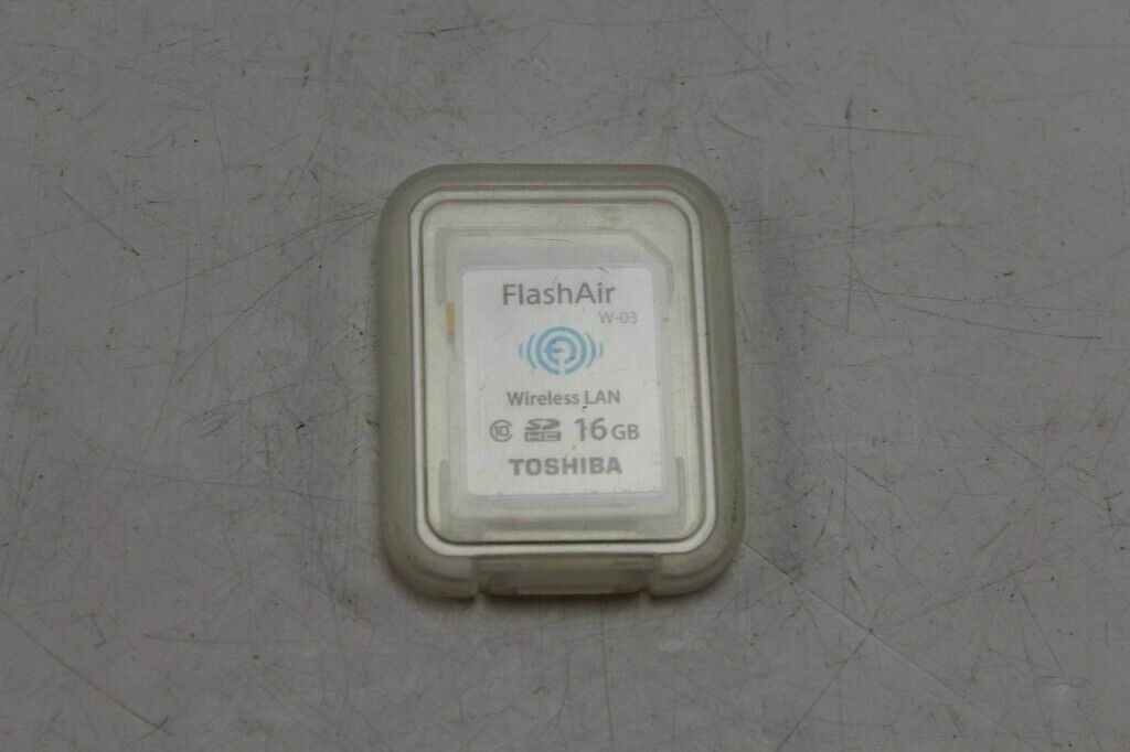 0 Toshiba Flash Air 16GB Wifi LAN SD Card OEM: SD-UWA016G