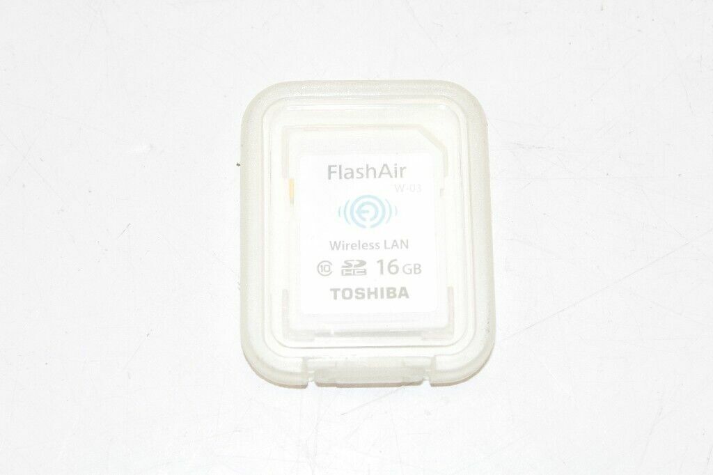 0 Toshiba Flash Air 16GB Wifi LAN SD Card OEM: SD-UWA016G