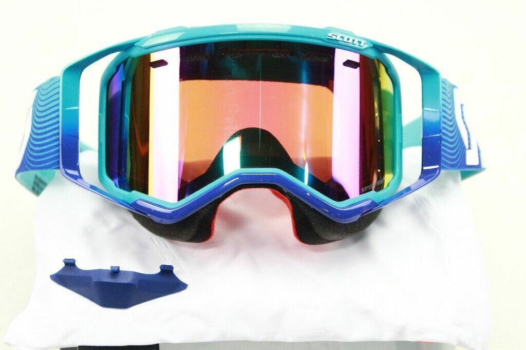 SCOTT  PROSPECT SNWCRS GOGGLE BL/WHT ENHANCER TEAL OEM: 51-1936